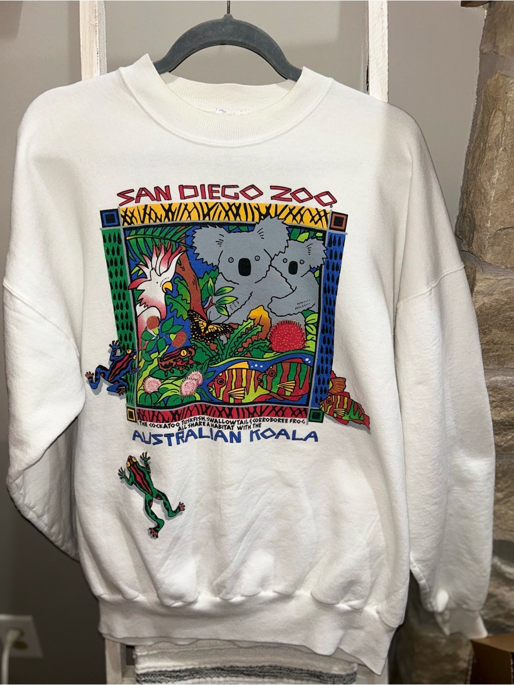 Vintage 1990’s San Diego Zoo Crewneck Sweatshirt-XL